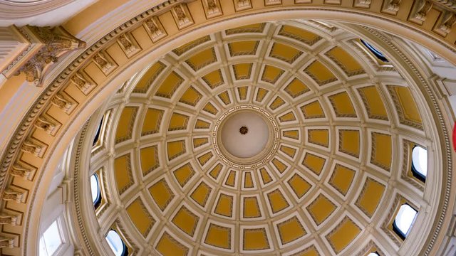 Denver Colorado - State Capitol inside dome