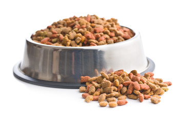 Dry pet food.