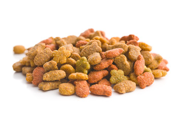 Dry pet food.