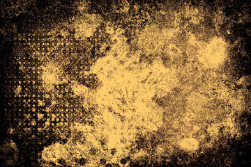 Yellow grunge background