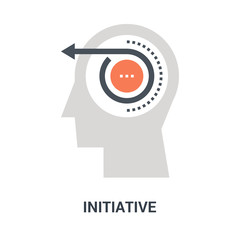 initiative icon concept