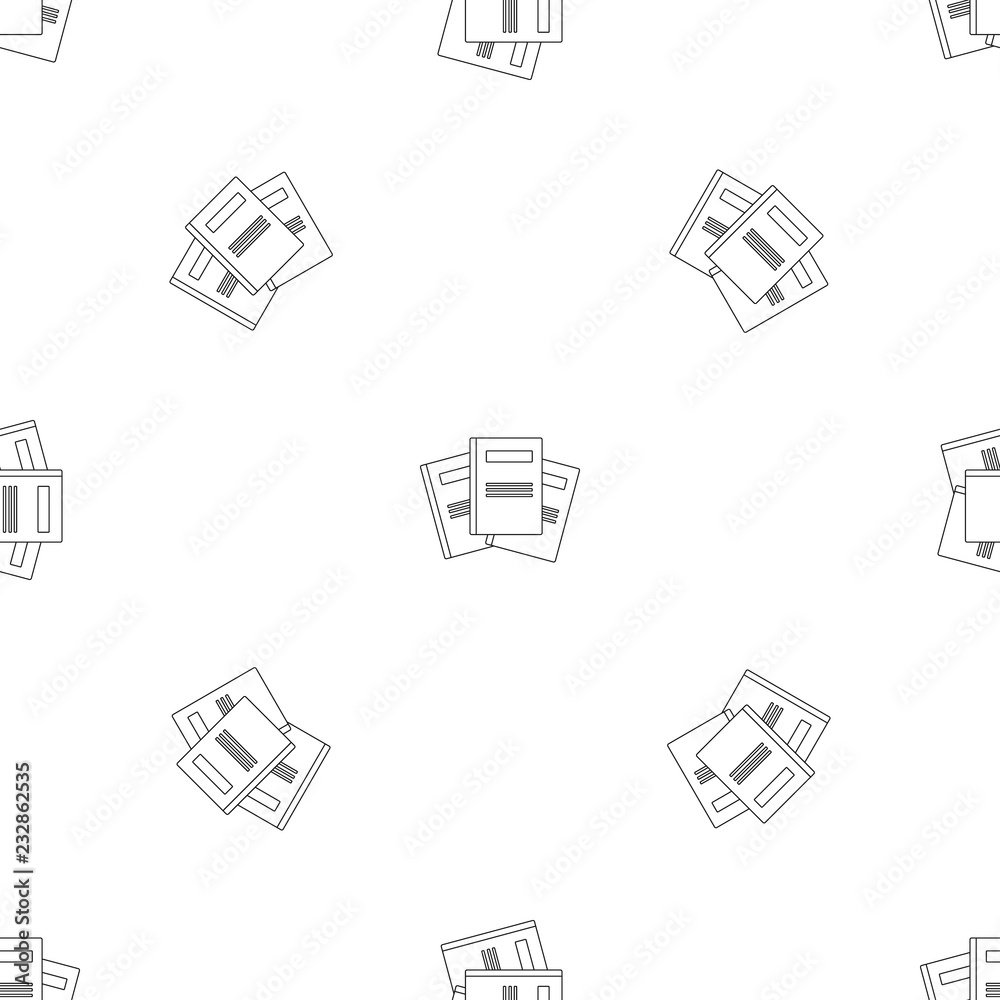 Poster university book pattern seamless vector repeat geometric for any web design