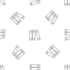 Book on shelf pattern seamless vector repeat geometric for any web design