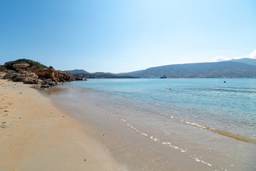 Marcello beach - Cyclades island - Aegean sea - Paroikia (Parikia) Paros - Greece