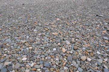 Sea stones background.