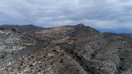 Roks and mountains from drone wives 