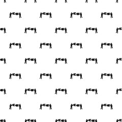 Teamwork with puzzle pattern seamless vector repeat geometric for any web design