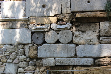 old stone wall