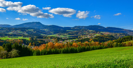 autumn landscape hills
