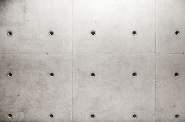 Gray concrete wall, flat background photo