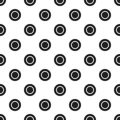 Plastic plate pattern seamless vector repeat for any web design