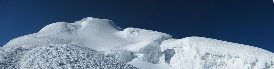Icy Scenery Climbing Cotopaxi