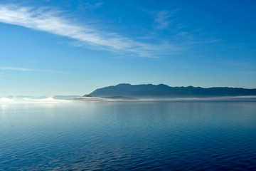 Sunrise Near Juneau Alaska