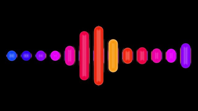 audio wave frequency beats background