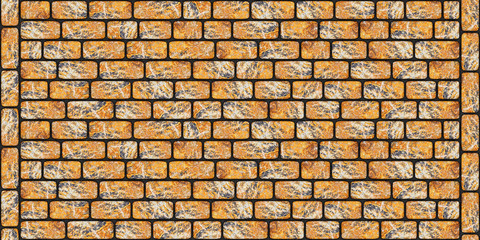 Pavement texture of regularly smooth stones 0014