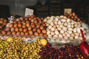 Food stalls on the street