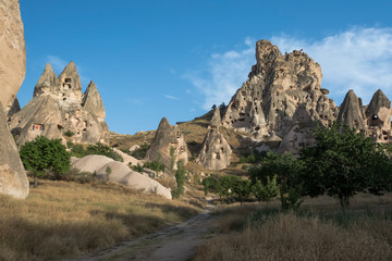 Fototapeta premium Castello di Uchisar - Kapadokya - Turchia
