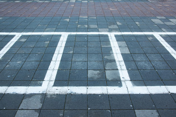 Fototapeta premium parking lines