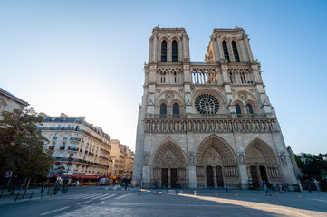 Fototapeta na wymiar Paris- Notre Dame de Paris