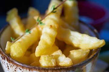 french fries close-up