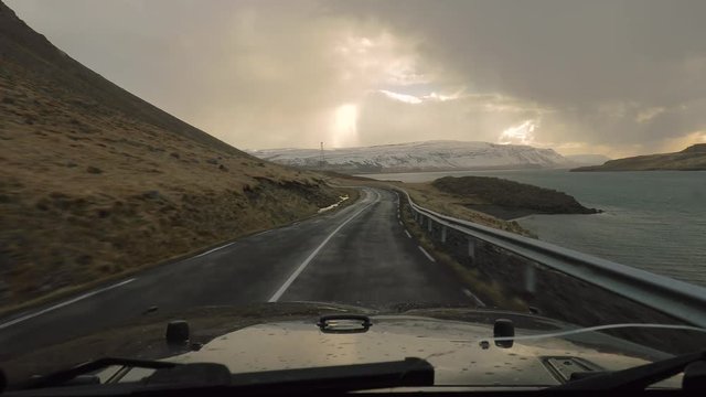 Driving in Iceland