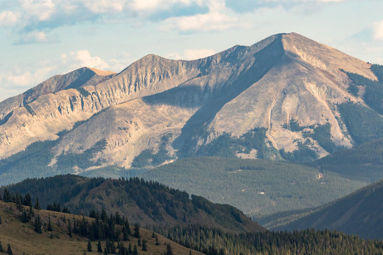 Whetstone Mountain near Crested Butte in Colorado Rockies