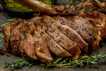 the Tomahawk steak