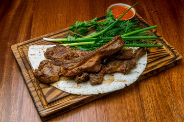 Rack of lamb
