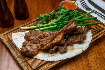 Rack of lamb