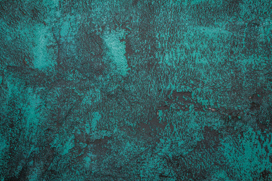 Turquoise Concrete Wall Texture
