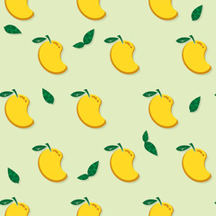 fruit pattern background graphic mango