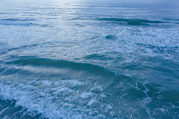 Naklejka na ściany i meble waves on the sea