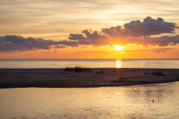 Sunset on Beach