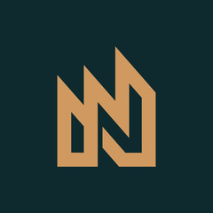Letter N logo