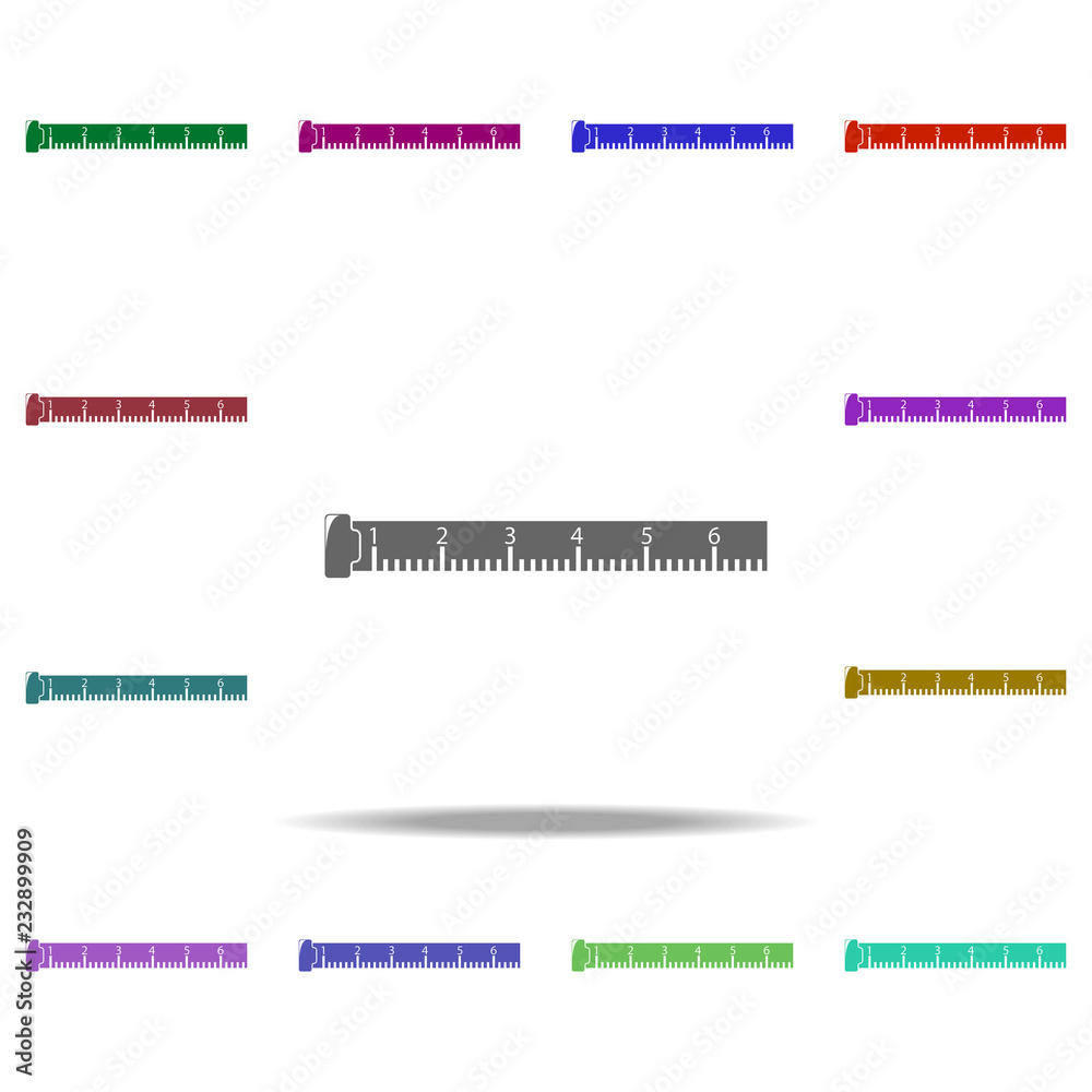 Poster building line icon. elements of construction tools in multi color style icons. simple icon for websi