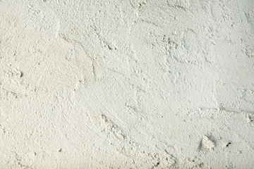 White plaster wall texture background.