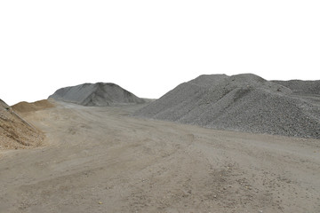 Gravel and sand quarry