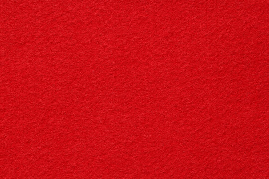 Red Felt Texture Background