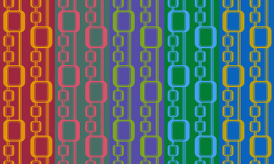 Abstract retro seamless pattern. Simple bright ornament for textile, prints, wallpaper, wrapping paper, web etc. Available in EPS