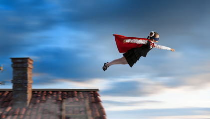 She is wunderkind. Mixed media