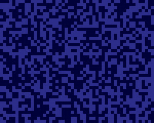 The Random Blue Square Mosaic Tiles Background.