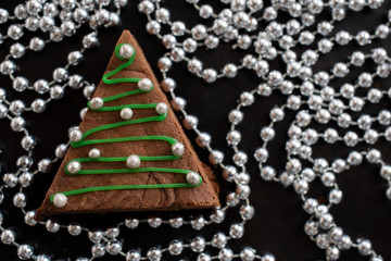 Weihnachtliche Brownies 