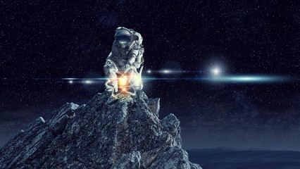 Astronomy as a science. Mixed media