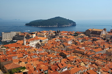 Unique views of the city of Dubrovnik.