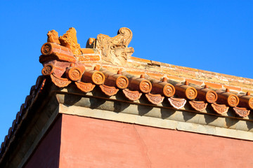 Eaves ridge beast landscape architecture