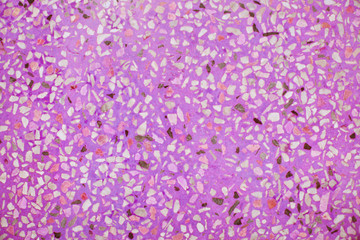 Naklejka premium Purple terrazzo seamless texture background,Natural patterns polished stone floor ( violet ,black,white )