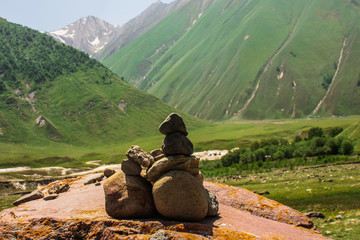 stones in mountains