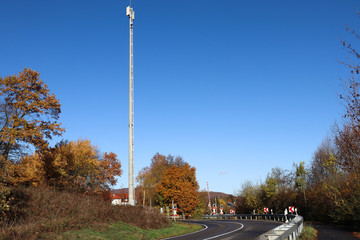 Obraz premium Bahnübergang