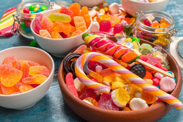 Colorful Candies mixed