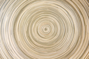 Abstract layer of bamboo wood in line rounded seamless patterns for texture or background